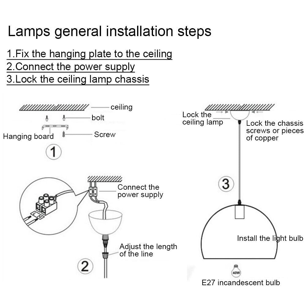 Modern Triangle Pendant Light-Starry Night