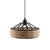 E27 Base Manila Rope Twined Pendant Lampshade Frame Iron Wire Ceiling Chandelier Hanging Lightshade-Starry Night