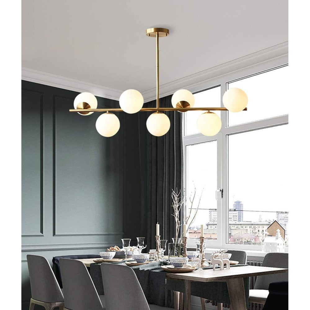 Modern Gold Chandelier Brushed Brass-Starry Night