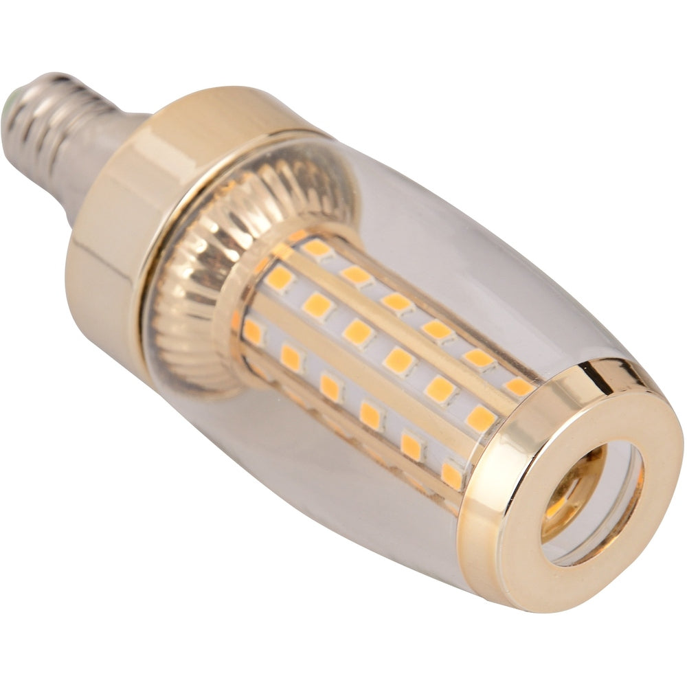 9 Watt E14 Warm White LED Bulb Non-Dimmable, Pack Of 2-Starry Night