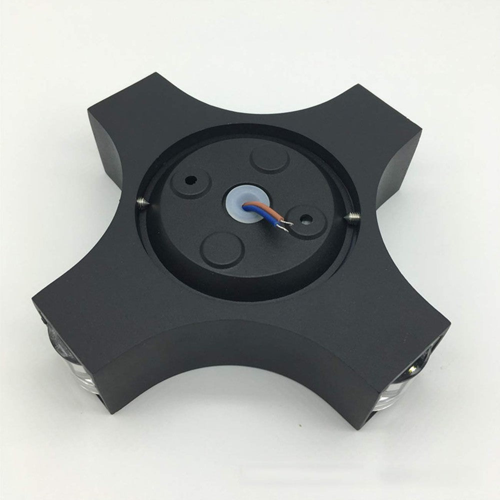 Outdoor LED Up and Down Wall Lamp-Starry Night