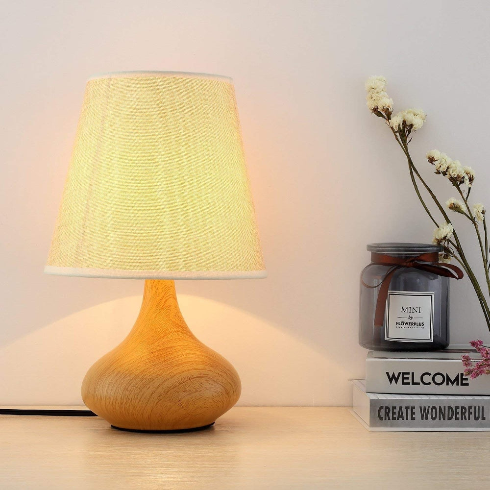 LED Table Lamp – Light Brown Modern Style Lamp-Starry Night