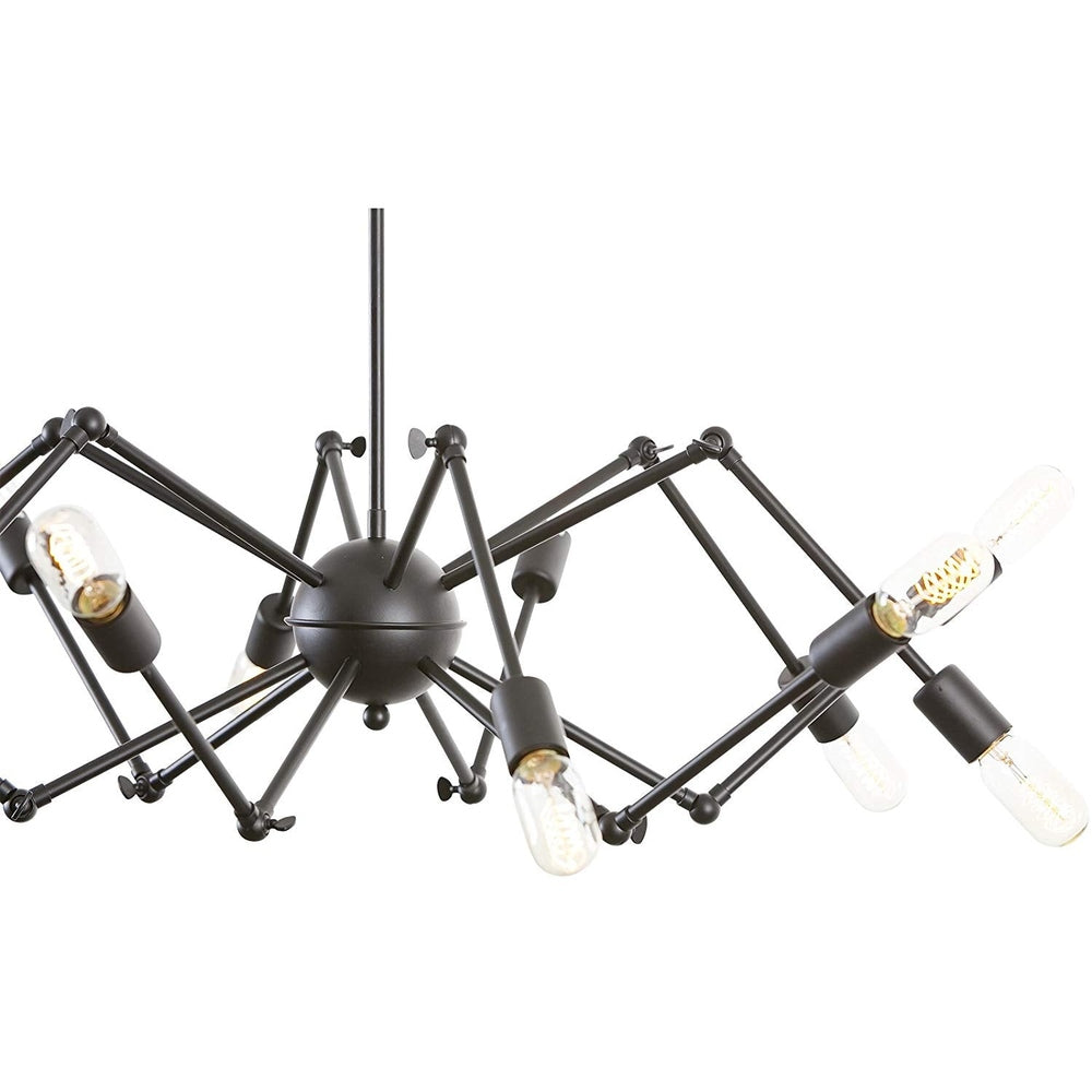 12-Light Spider Chandelier-Starry Night