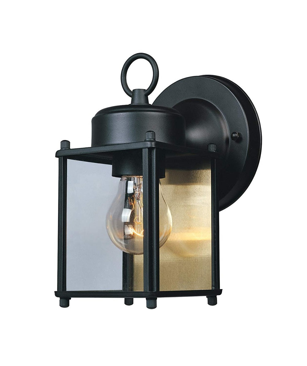 Indoor/Outdoor Classic Black Wall Light