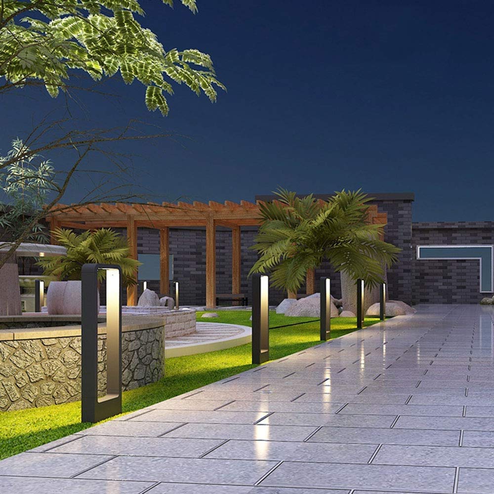 Outdoor LED Garden Post Light, 60 cm-Starry Night