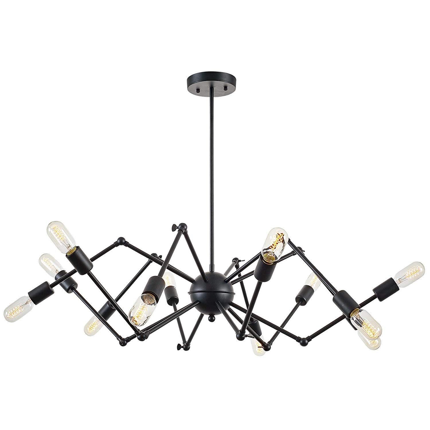 12-Light Spider Chandelier-Starry Night