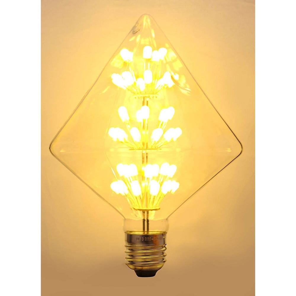 Decorative LED Diamond Shape E27 Edison Filament Bulb | Starry Night