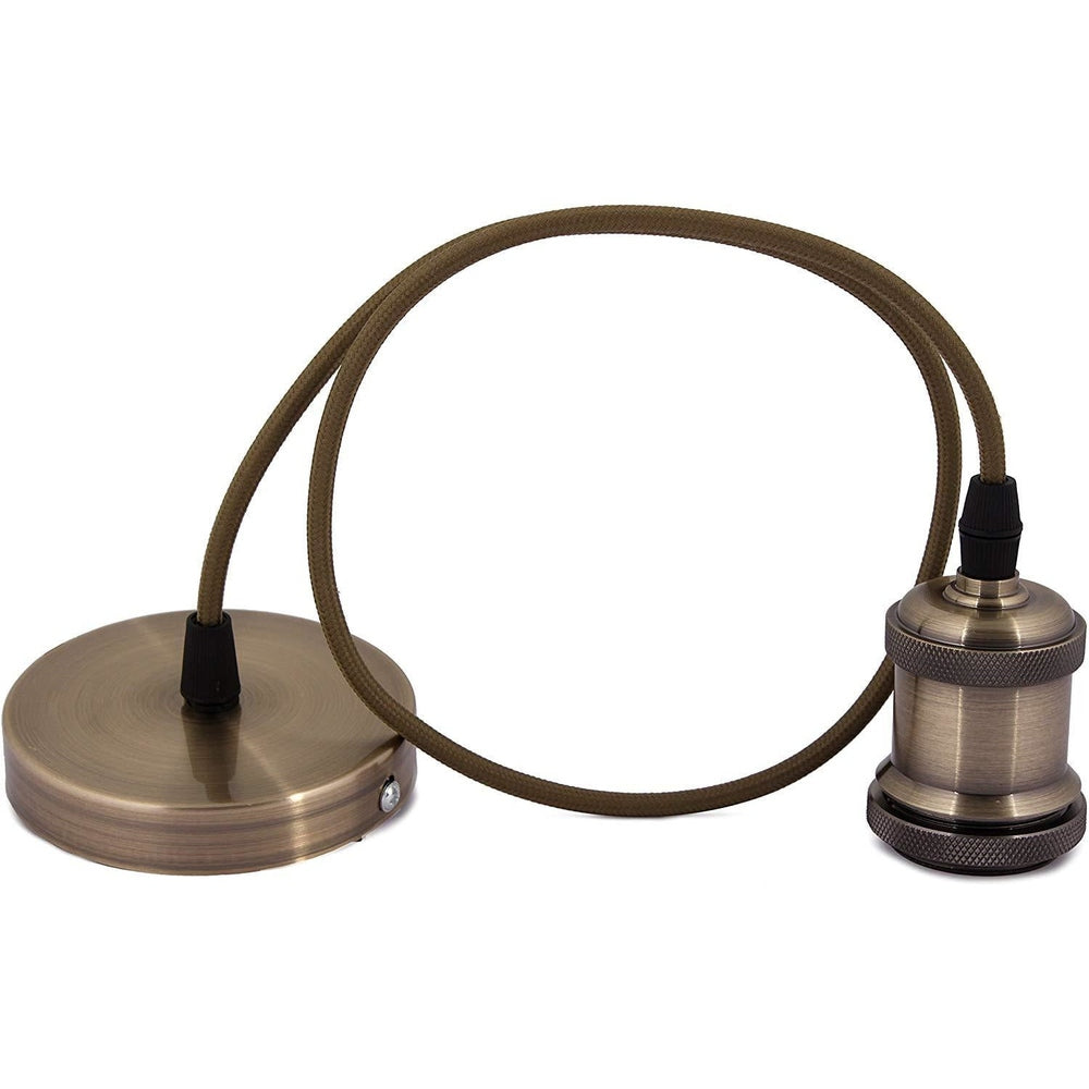 Retro Bronze Pendant Light E27-Starry Night