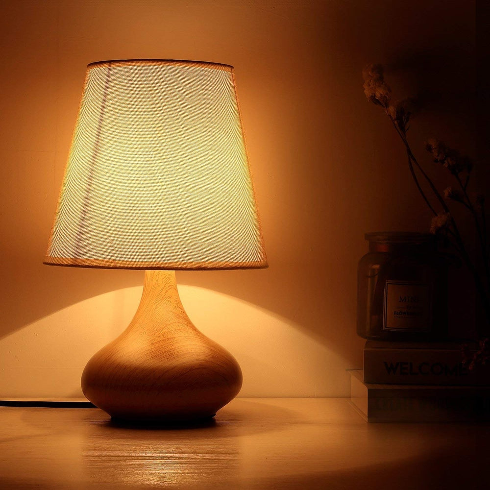 LED Table Lamp – Light Brown Modern Style Lamp-Starry Night