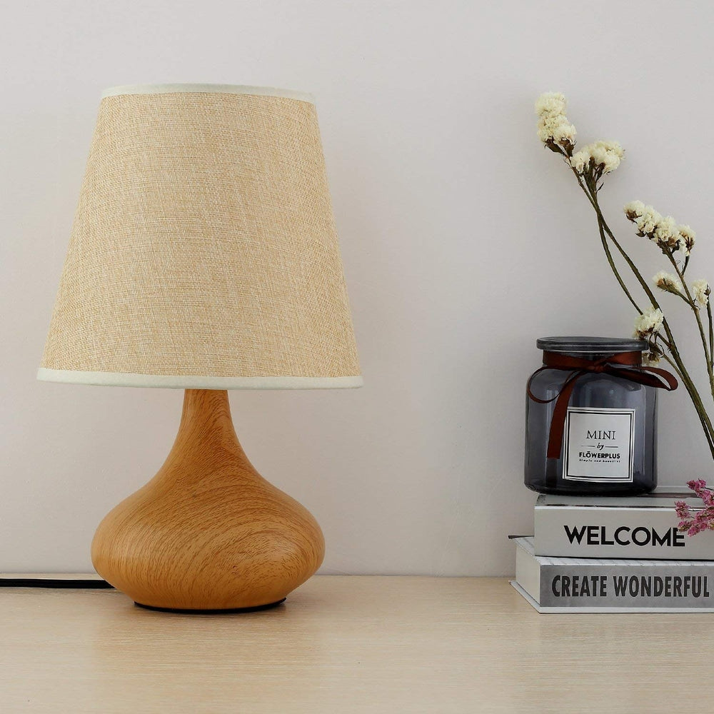 LED Table Lamp – Light Brown Modern Style Lamp-Starry Night