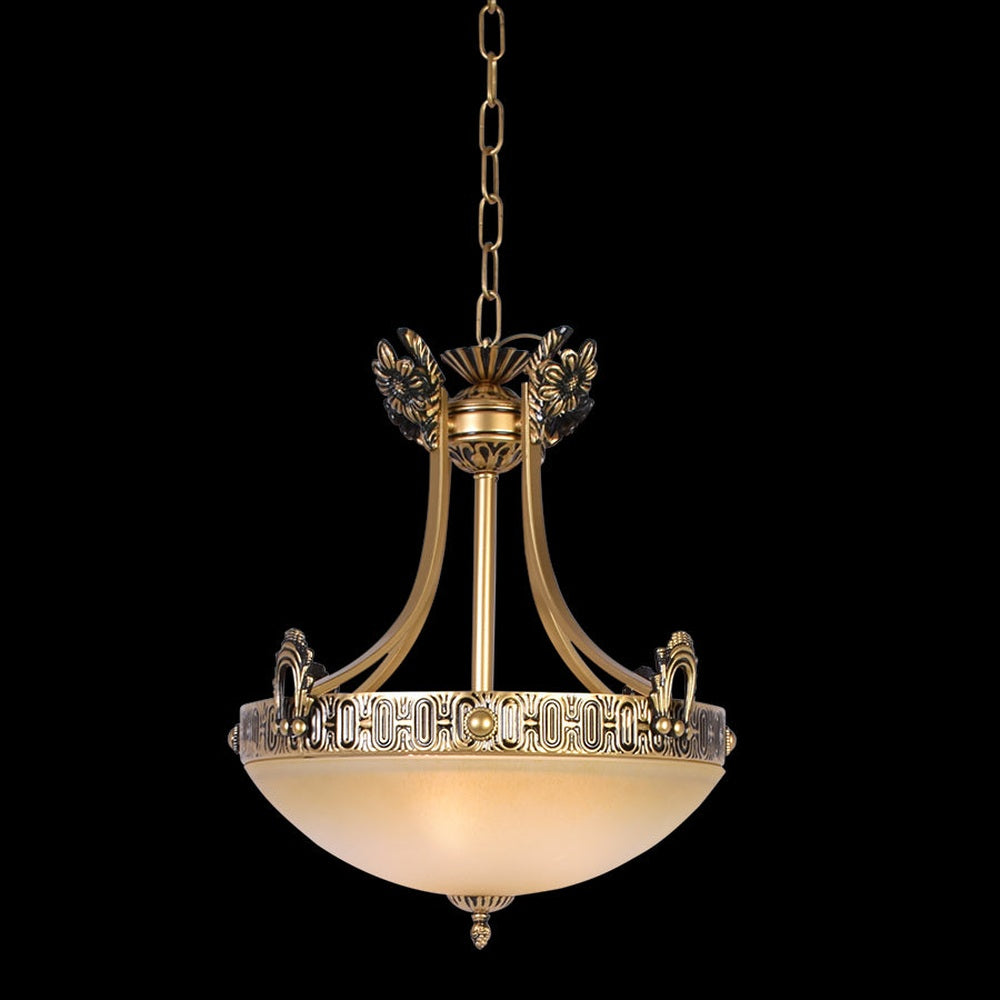 Brown Antique Pendant Light-Starry Night