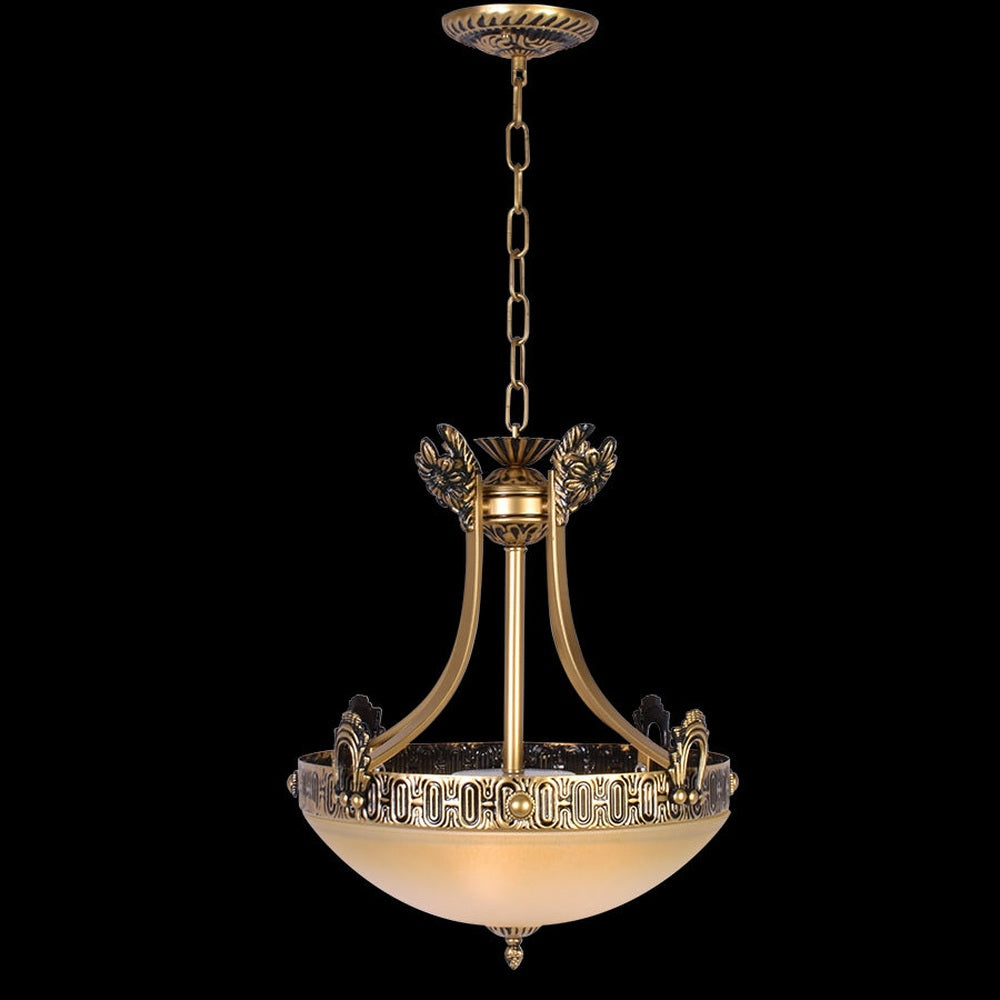 Brown Antique Pendant Light-Starry Night