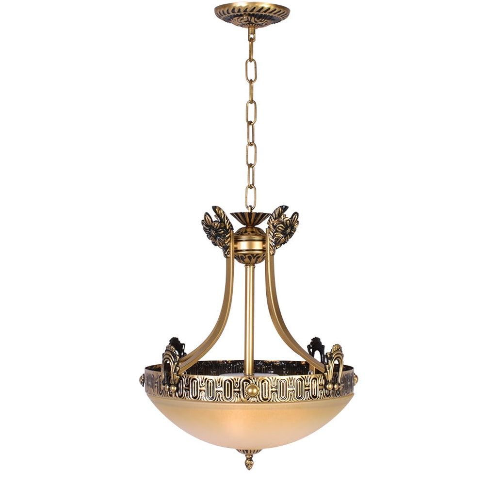 Brown Antique Pendant Light-Starry Night
