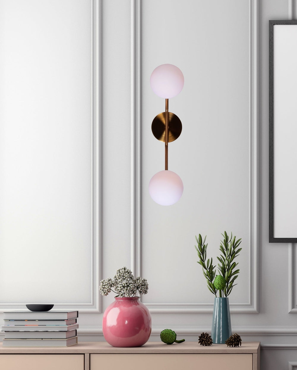Nordic Glass Ball Wall Light