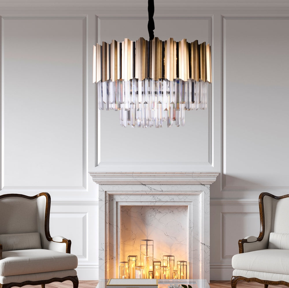 Trellis Round Chandelier