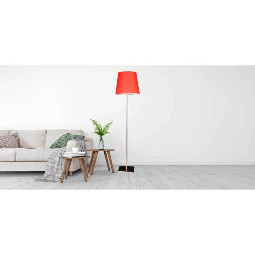 Red Shade Floor Lamp-Starry Night