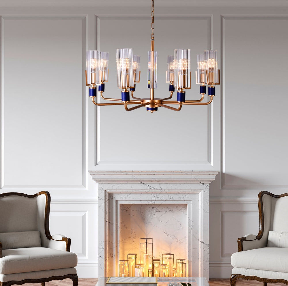 Vega Chandelier, 8 Lights