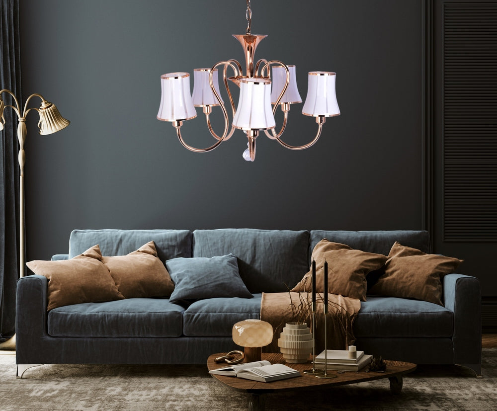 Classic Design Gold Chandelier 5 Light