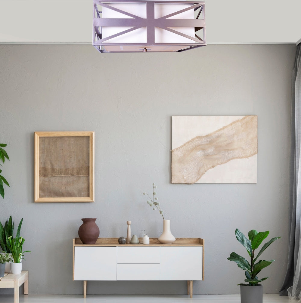 Modern Geometric Ceiling Light