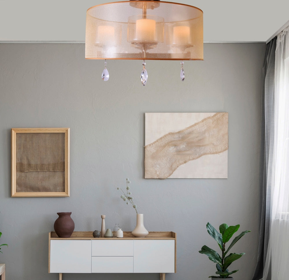 Modern Shade Ceiling Chandelier