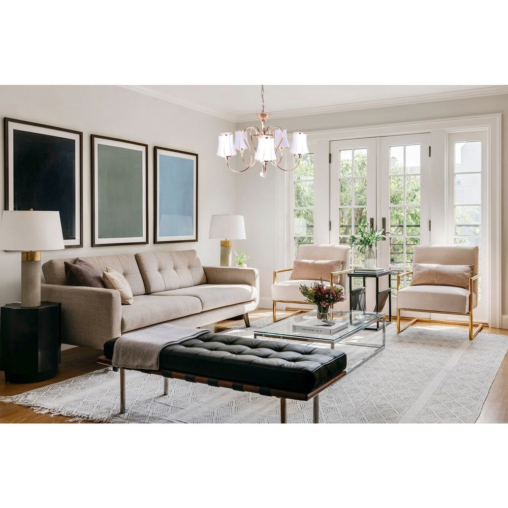 Classic Design Gold Chandelier 5 Light-Starry Night