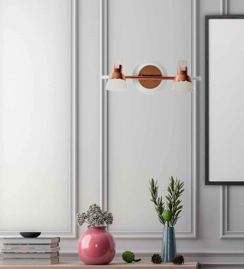 Rose Gold Adjustable Wall Spot Light