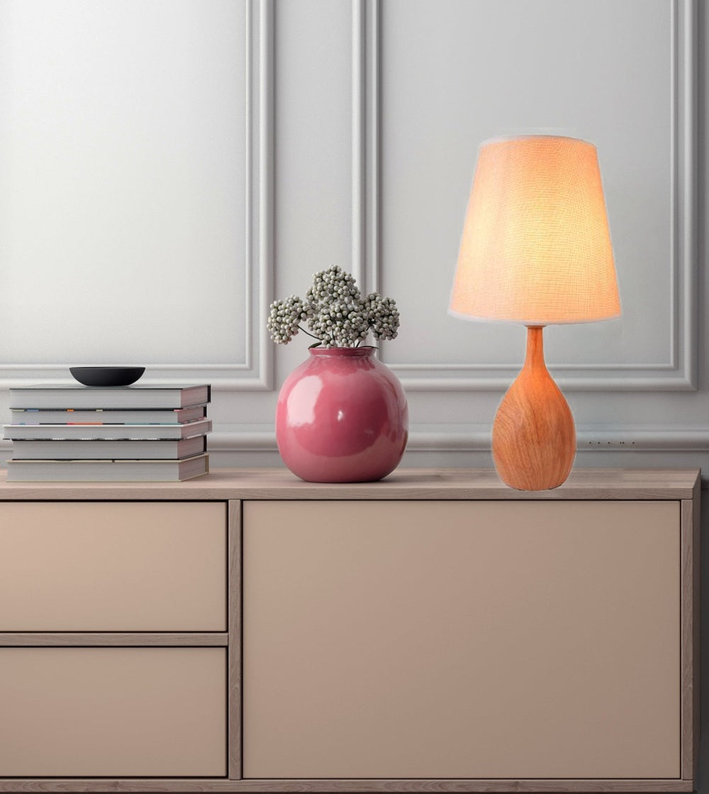Beige LED Table Lamp