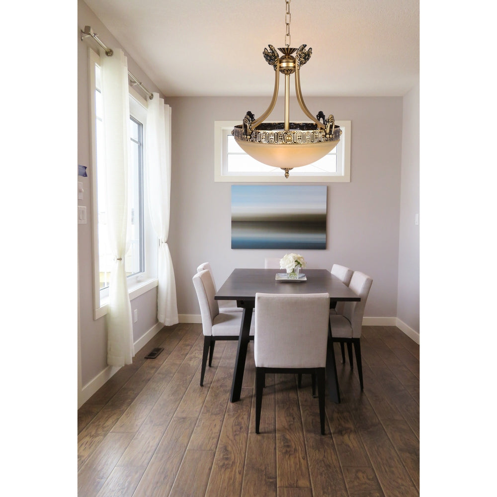 Brown Antique Pendant Light-Starry Night