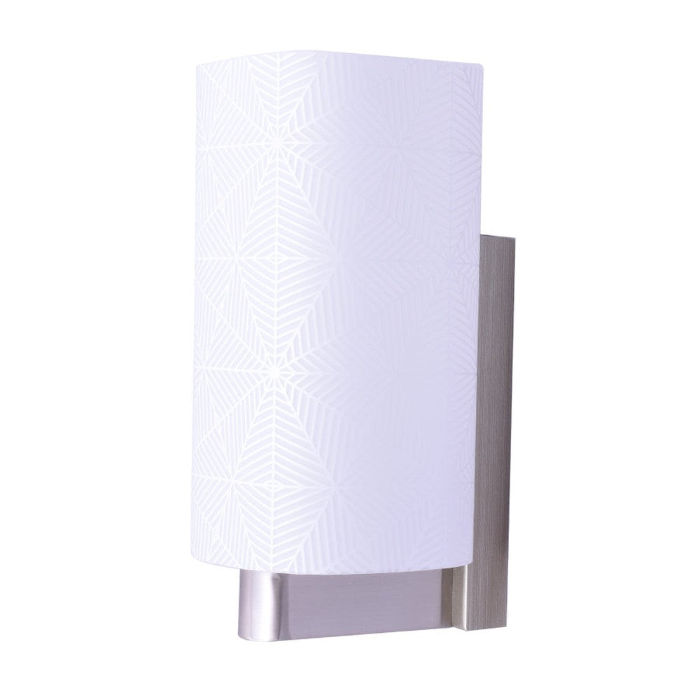 White Wall Light E27 Holder-Starry Night