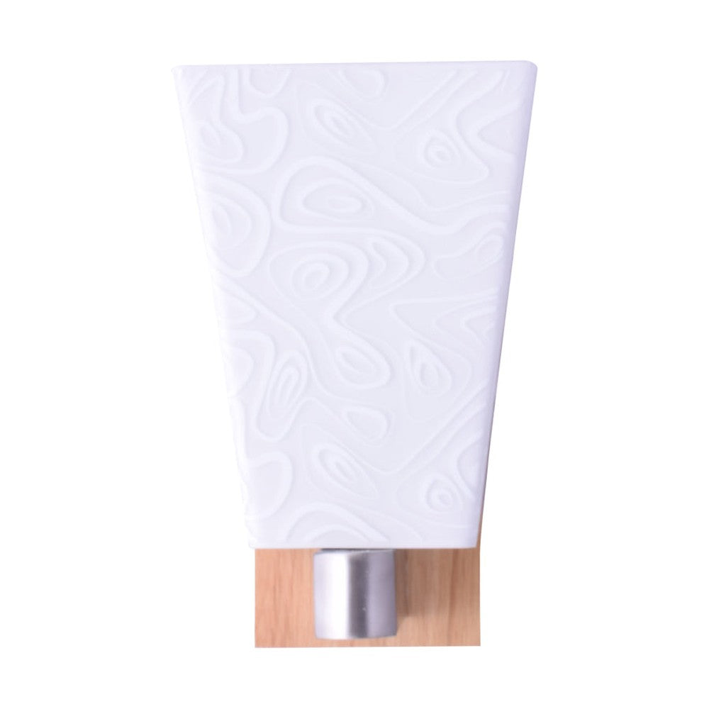 Decorative White Wall Light with Brown Back-Starry Night