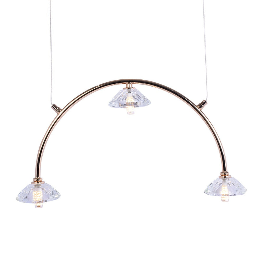 Modern LED Chandelier - 3 Lights-Starry Night