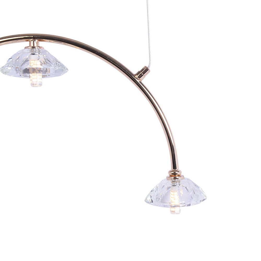 Modern LED Chandelier - 3 Lights-Starry Night