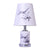 Round Table Lamp With Birds Print-Starry Night