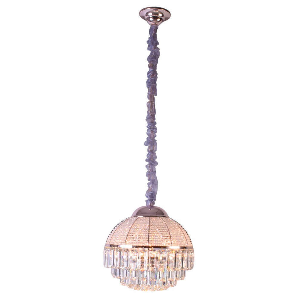 Sophisticated Dome Crystal Chandelier, 350mm