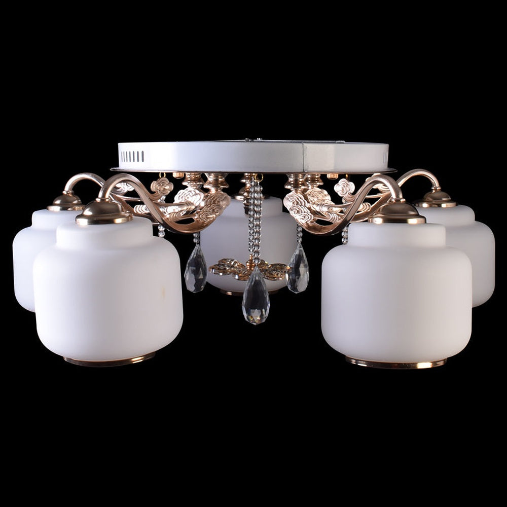 Ceiling Flush Chandelier - 5 Light-Starry Night