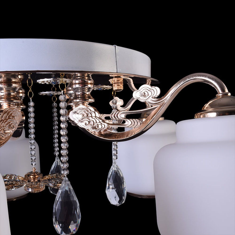 Ceiling Flush Chandelier - 5 Light-Starry Night