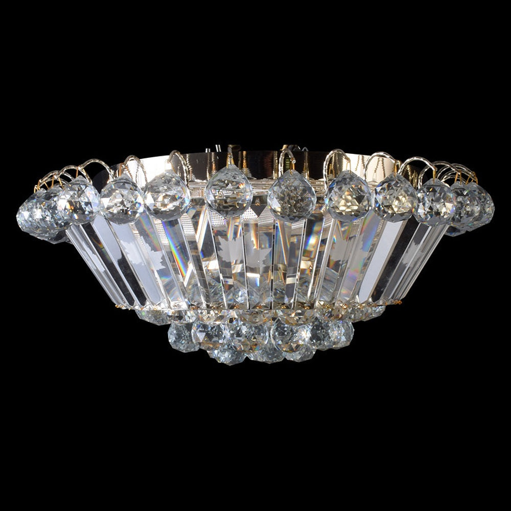 Crystals Glam LED Ceiling Light-Starry Night