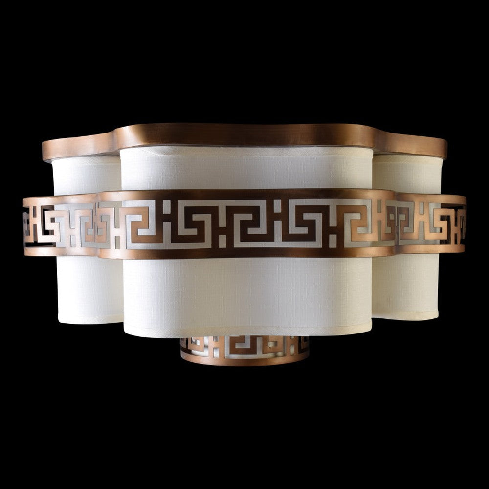 Brown Ceiling Light - 5 Lights-Starry Night