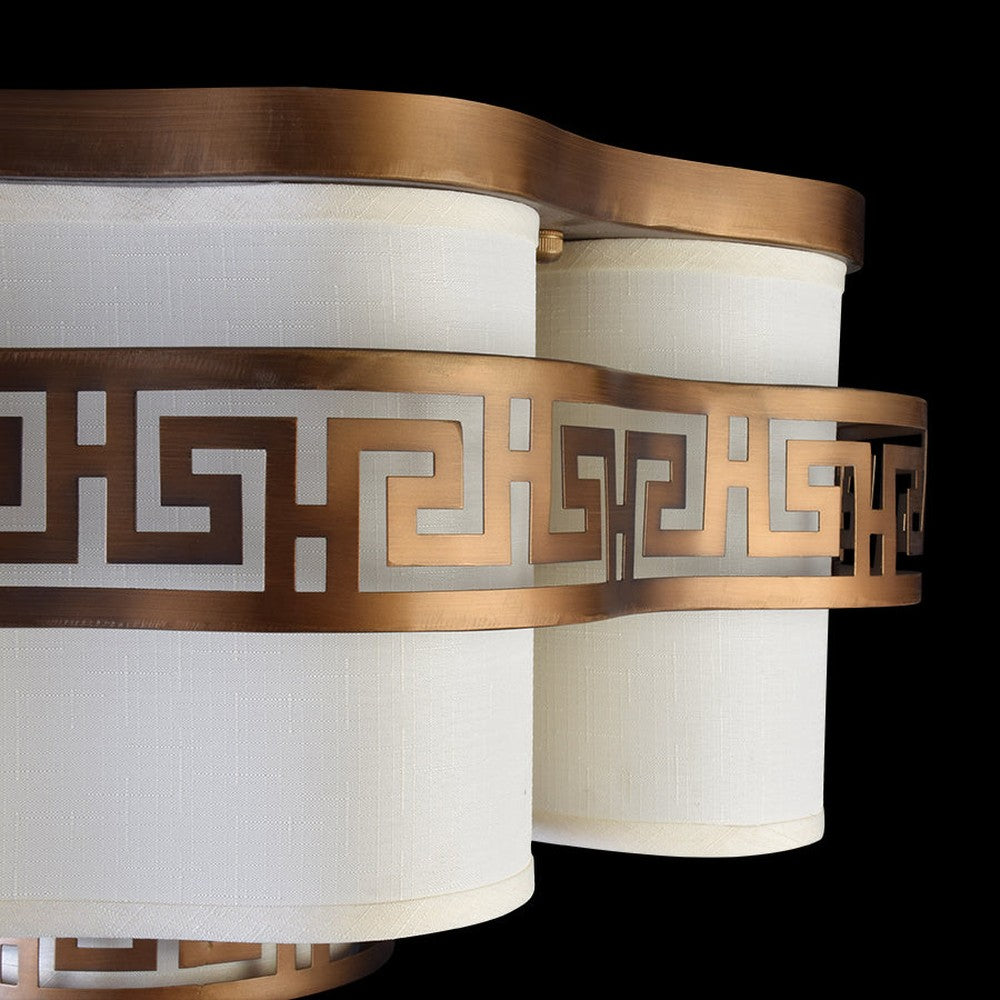 Brown Ceiling Light - 5 Lights-Starry Night