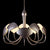 Octopus LED Chandelier - 10 Arms-Starry Night