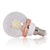 Round Glass LED Bulb 5 Watt Warm White E14-Starry Night