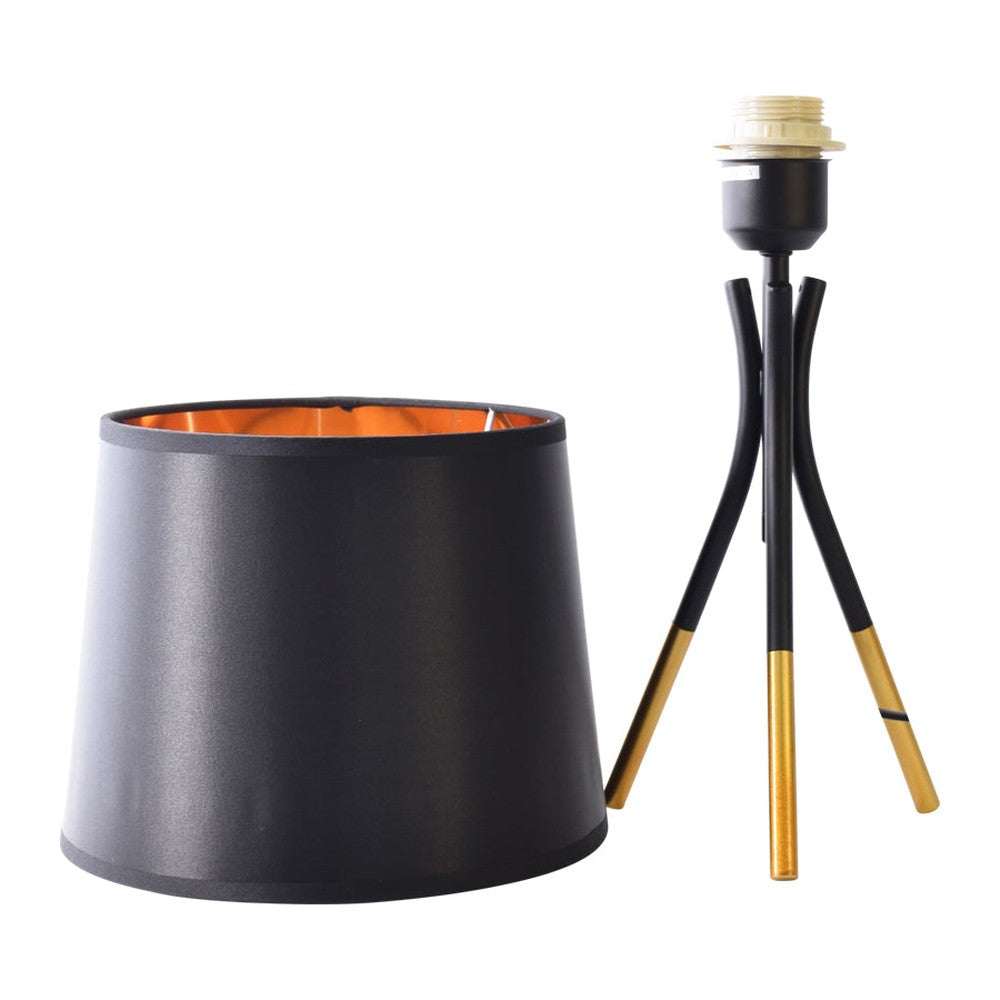 Black Bedside Table Desk Lamp-Starry Night