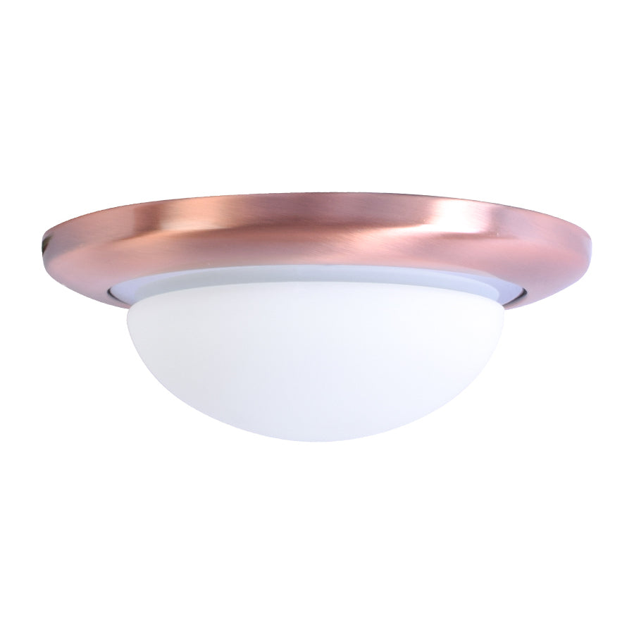 LED Ceiling Light Rose Gold Colour, 10 inches