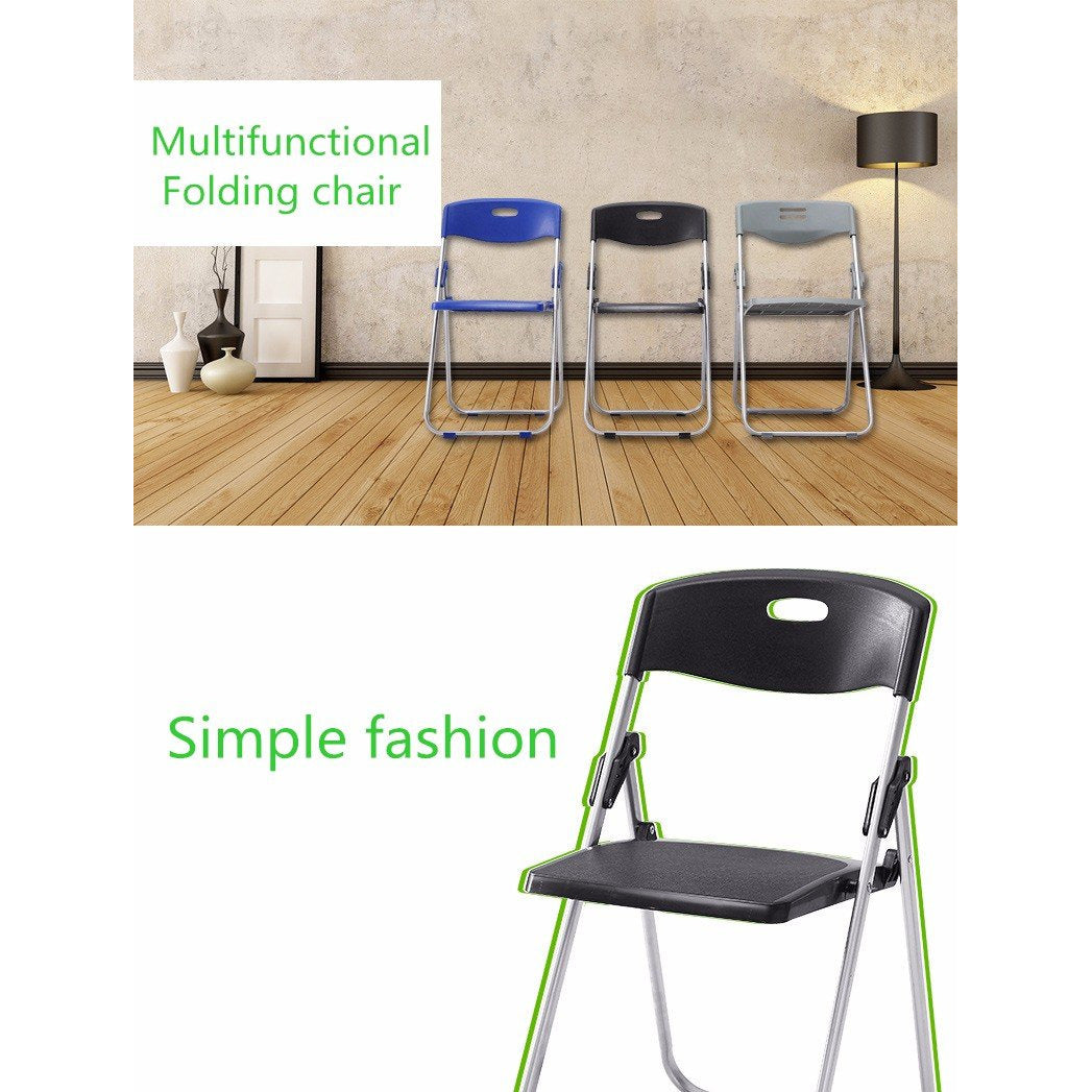 Multipurpose Folding Chair Steel Frame, 1 Pack-Starry Night