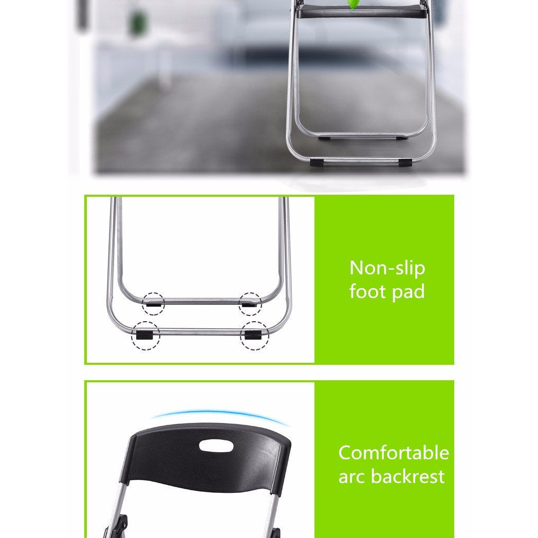 Multipurpose Folding Chair Steel Frame, 1 Pack-Starry Night