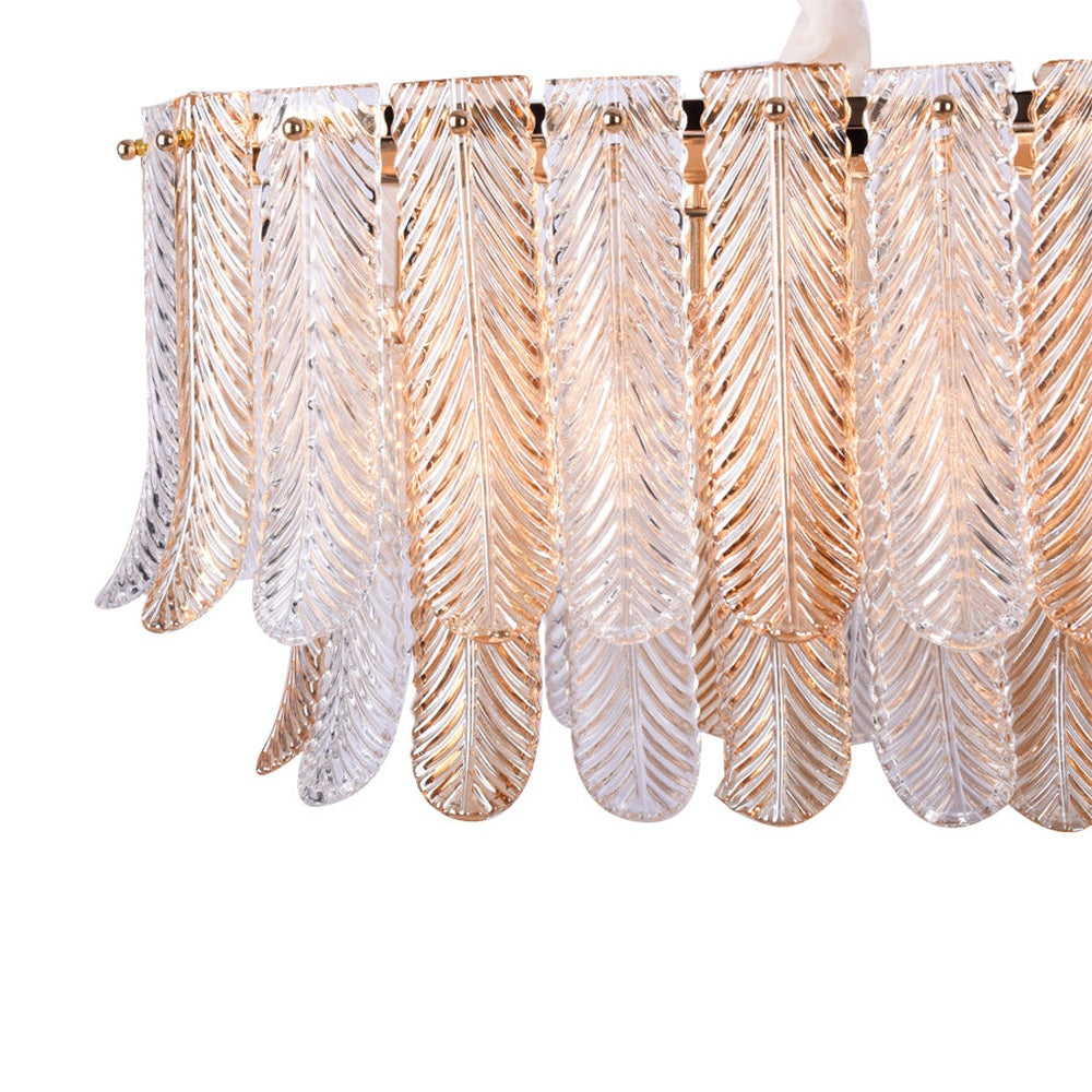 Autumn Leaf Chandelier (Rectangle)