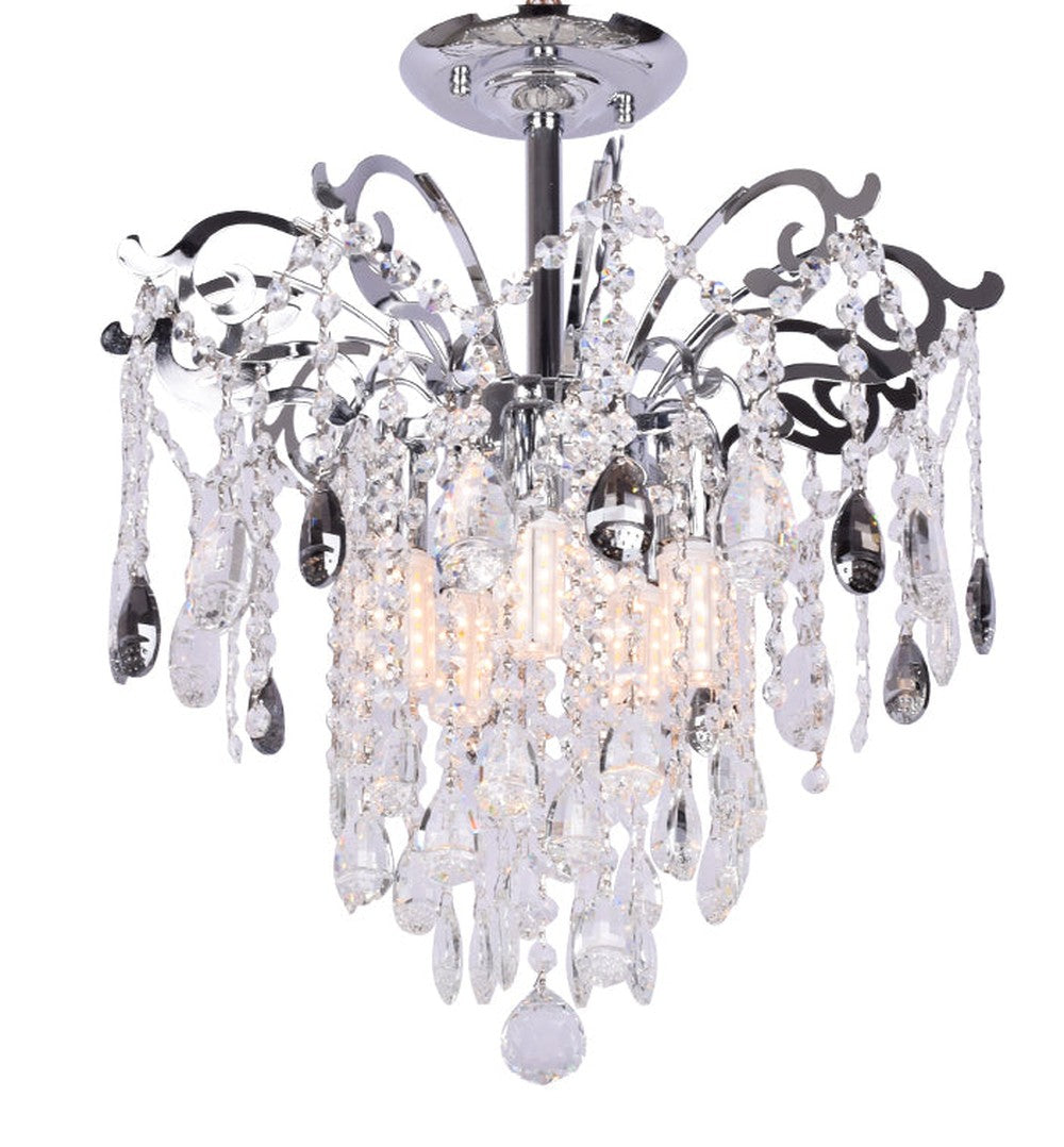 Freya Ceiling Light (Silver, 450mm)