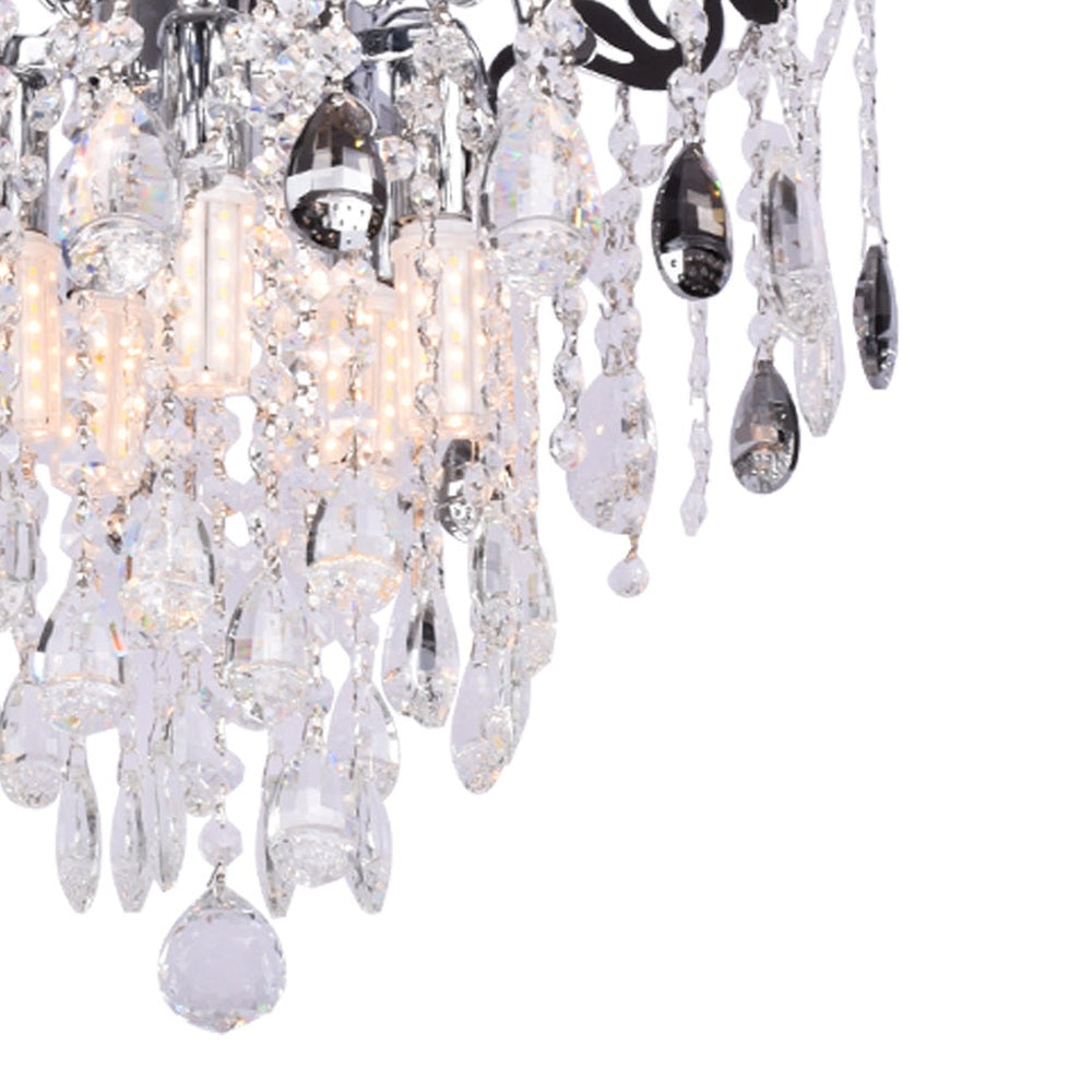 Freya Ceiling Light (Silver, 450mm)