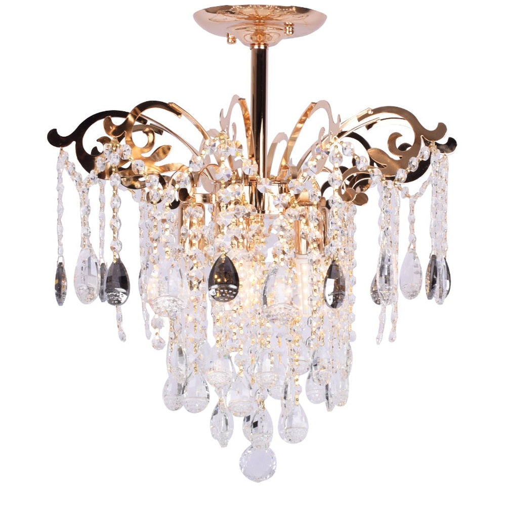 Freya Ceiling Light (Gold, 450mm)