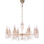 Icicle Chandelier 6 Arms (Gold)